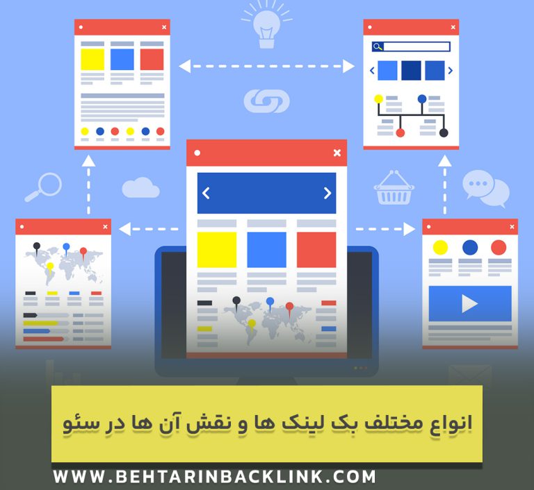 بررسی انواع مختلف بک لینک‌ ها و نقش آن ها در سئو